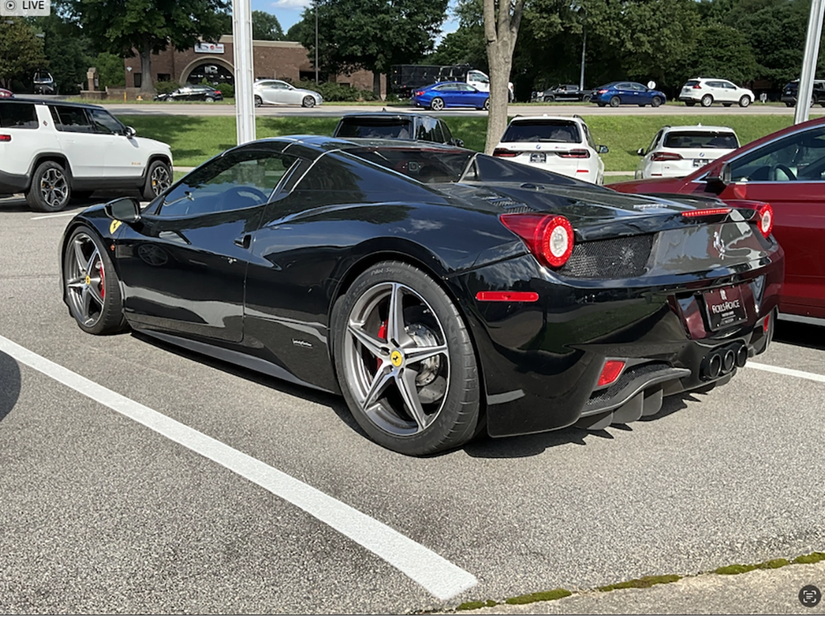 Ferrari Spyder Before
